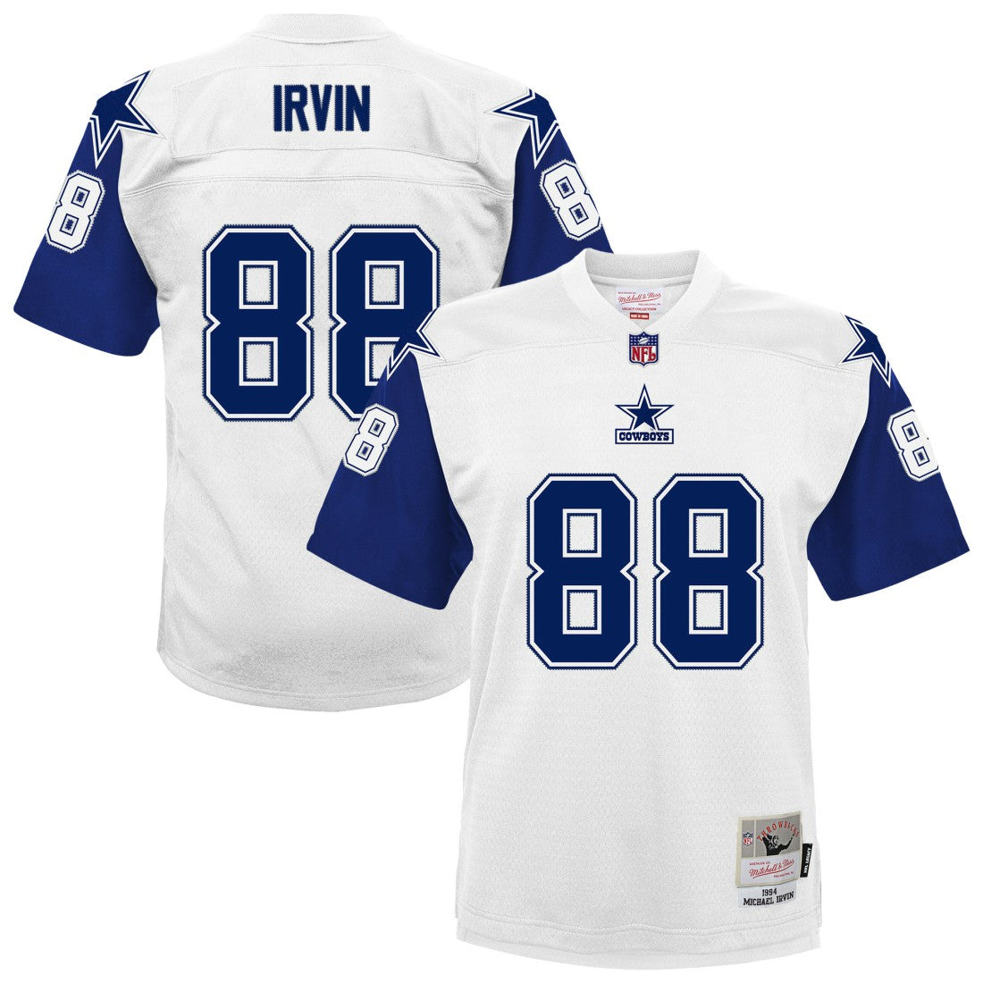 Michael Irvin Dallas Cowboys Youth 1994 Alternate Legacy Jersey - White cheap
