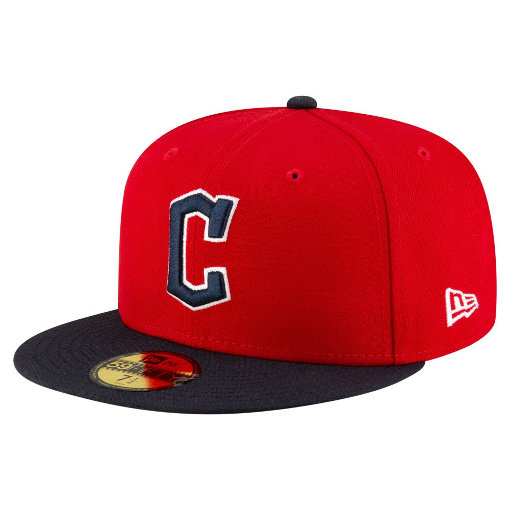 Cleveland Guardians  Authentic Collection On Field 59FIFTY Fitted Hat Red/Black | New Era