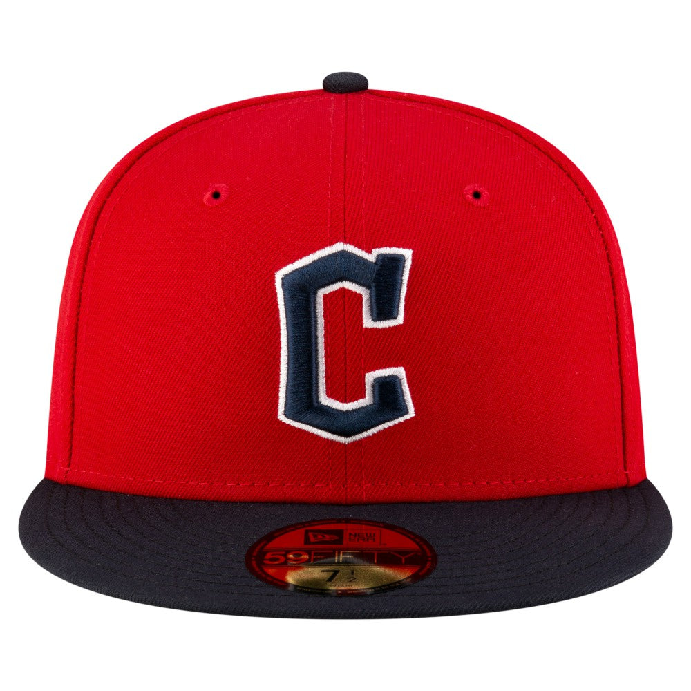Cleveland Guardians  Authentic Collection On Field 59FIFTY Fitted Hat Red/Black | New Era