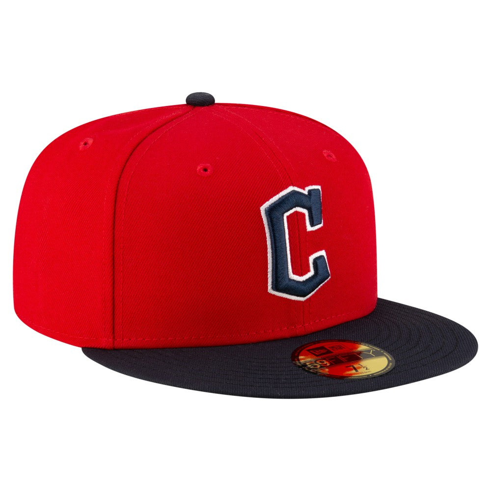 Cleveland Guardians  Authentic Collection On Field 59FIFTY Fitted Hat Red/Black | New Era