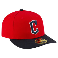 Cleveland Guardians  Authentic Collection On-Field Low Profile 59FIFTY Fitted Hat Red/Black | New Era