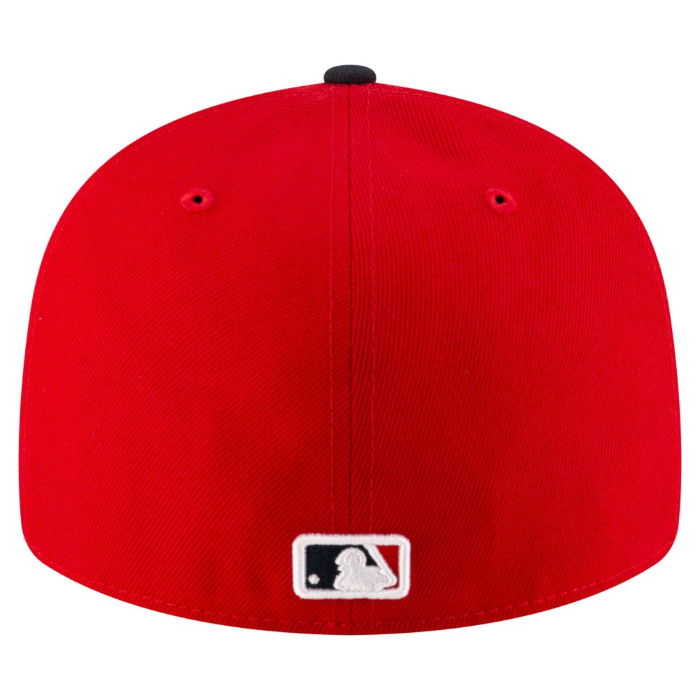 Cleveland Guardians  Authentic Collection On-Field Low Profile 59FIFTY Fitted Hat Red/Black | New Era