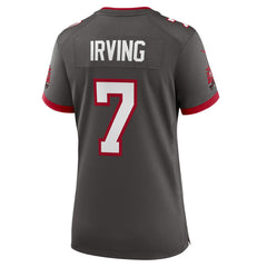 Bucky Irving Tampa Bay Buccaneers Women's Alternate Game Jersey - Pewter
