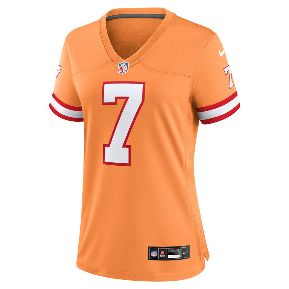 Bucky Irving Tampa Bay Buccaneers Women's Alternate Game Jersey - Orange