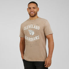Cleveland Guardians Darius Rucker Collection Sun Faded T-Shirt Tan