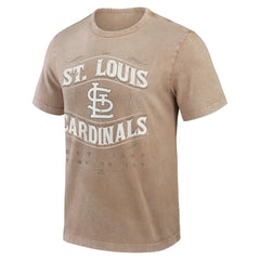 St. Louis Cardinals Darius Rucker Collection Sun Faded T-Shirt Tan