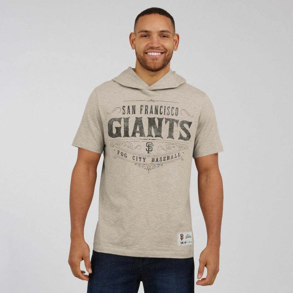 San Francisco Giants Darius Rucker Collection Hooded T-Shirt Tan