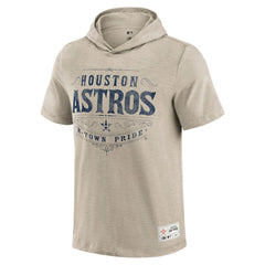 Houston Astros Darius Rucker Collection Hooded T-Shirt Tan