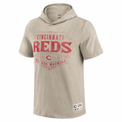 Cincinnati Reds Darius Rucker Collection Hooded T-Shirt Tan