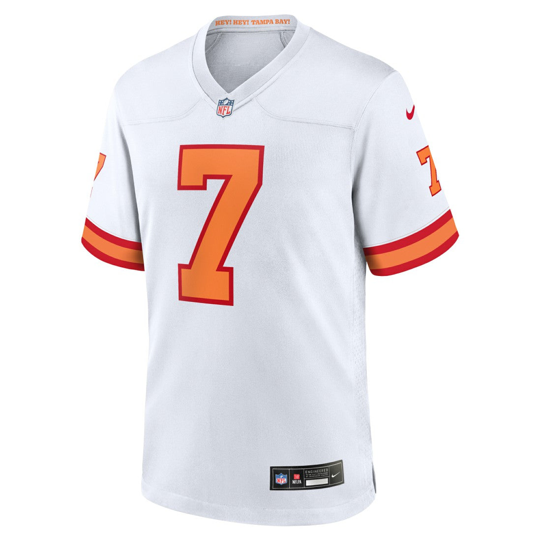 Bucky Irving '76 Tampa Bay Buccaneers Game Jersey - White
