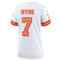 Bucky Irving '76 Tampa Bay Buccaneers Women's Game Jersey - White