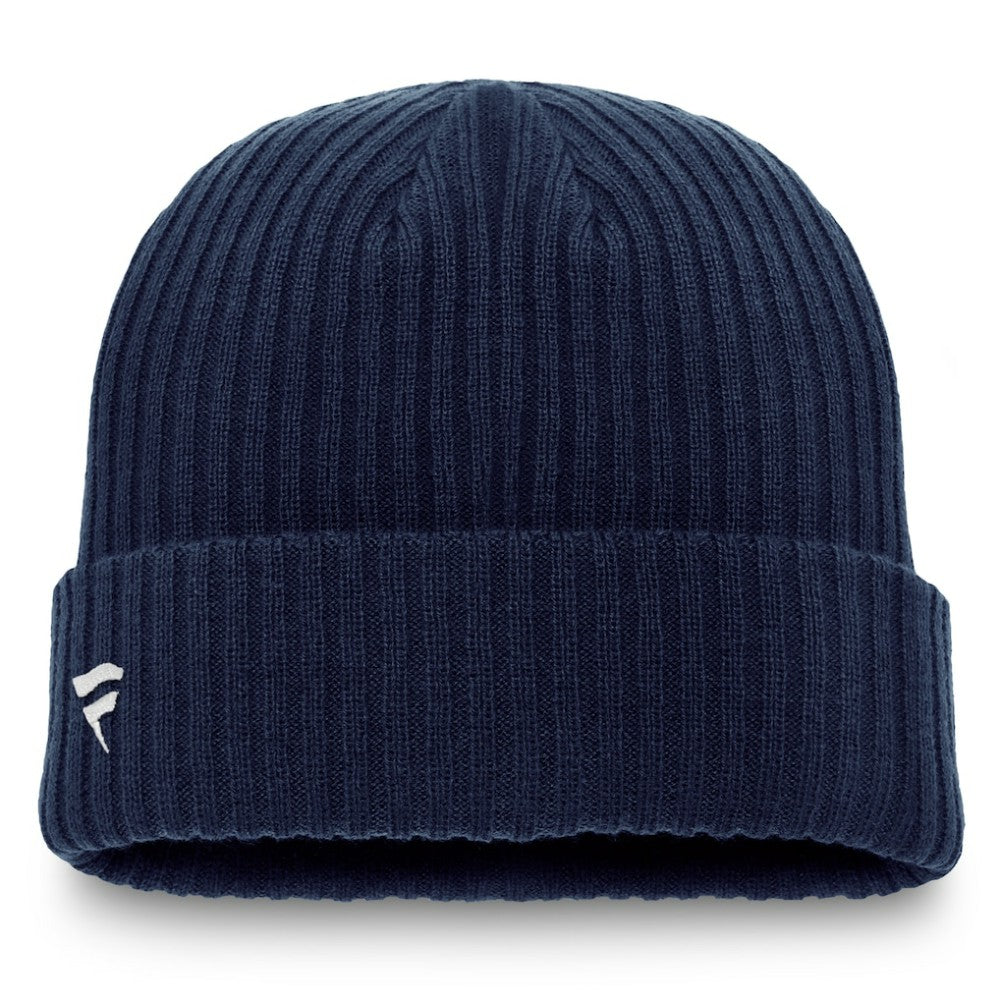 Winnipeg Jets Fanatics Component Cuffed Knit Hat Navy