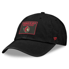 Ottawa Senators Fanatics Authentic Pro Prime Adjustable Hat Black