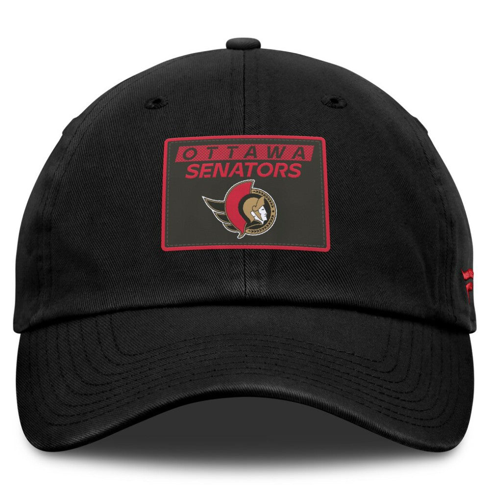 Ottawa Senators Fanatics Authentic Pro Prime Adjustable Hat Black