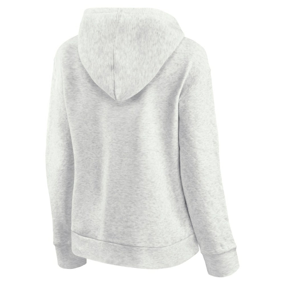 Ottawa Senators Fanatics Women's True Classics Quilted Pullover Hoodie Oatmeal