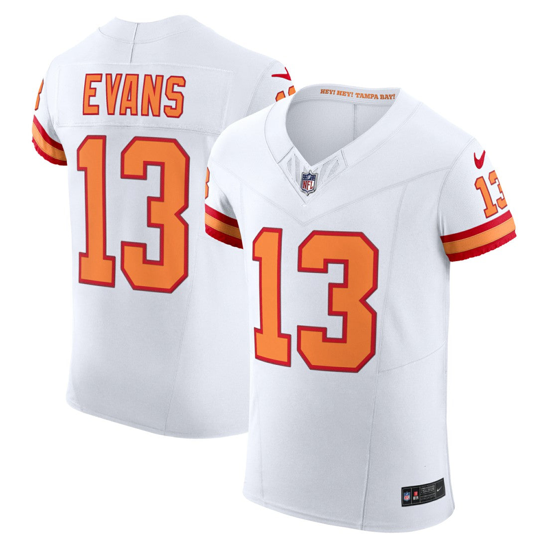 Mike Evans Tampa Bay Buccaneers The '76 Jersey Vapor F.U.S.E. Elite Jersey - White
