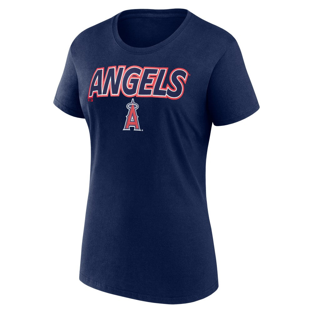 Los Angeles Angels Women's Risk T-Shirt Navy