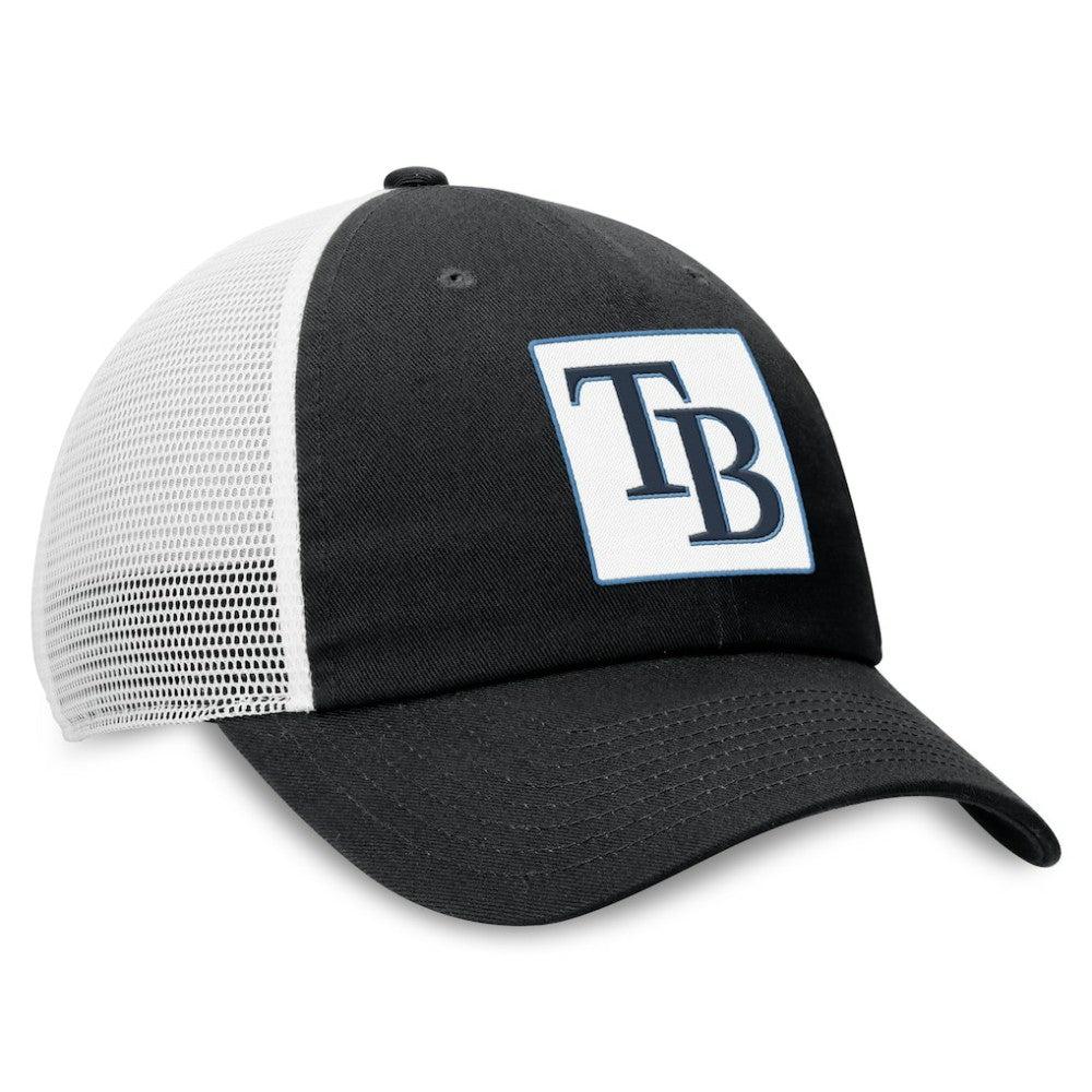 Tampa Bay Rays Rise Adjustable Trucker Hat Black | Nike