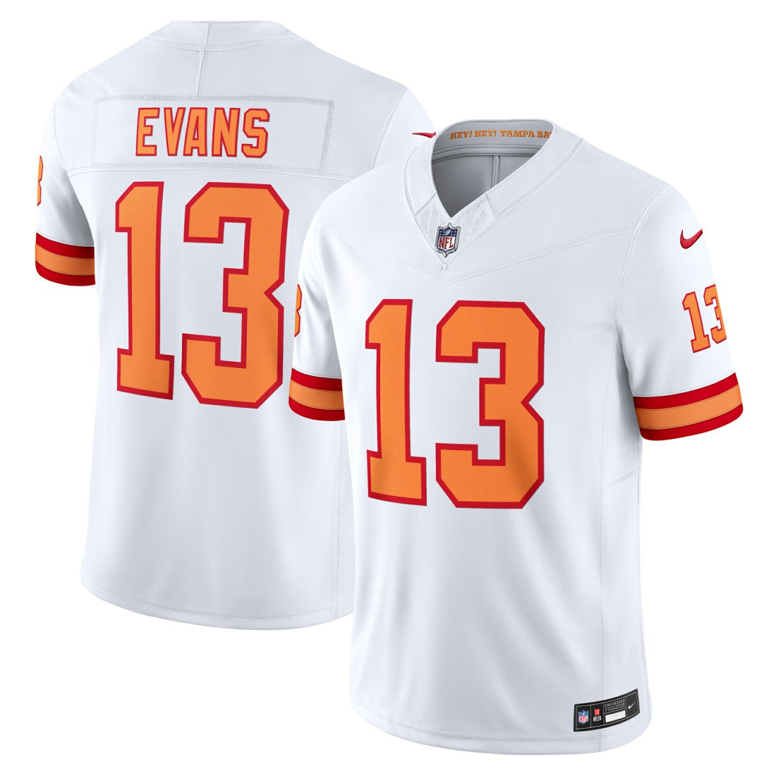 Mike Evans '76 Tampa Bay Buccaneers Vapor F.U.S.E. Player Limited Jersey - White
