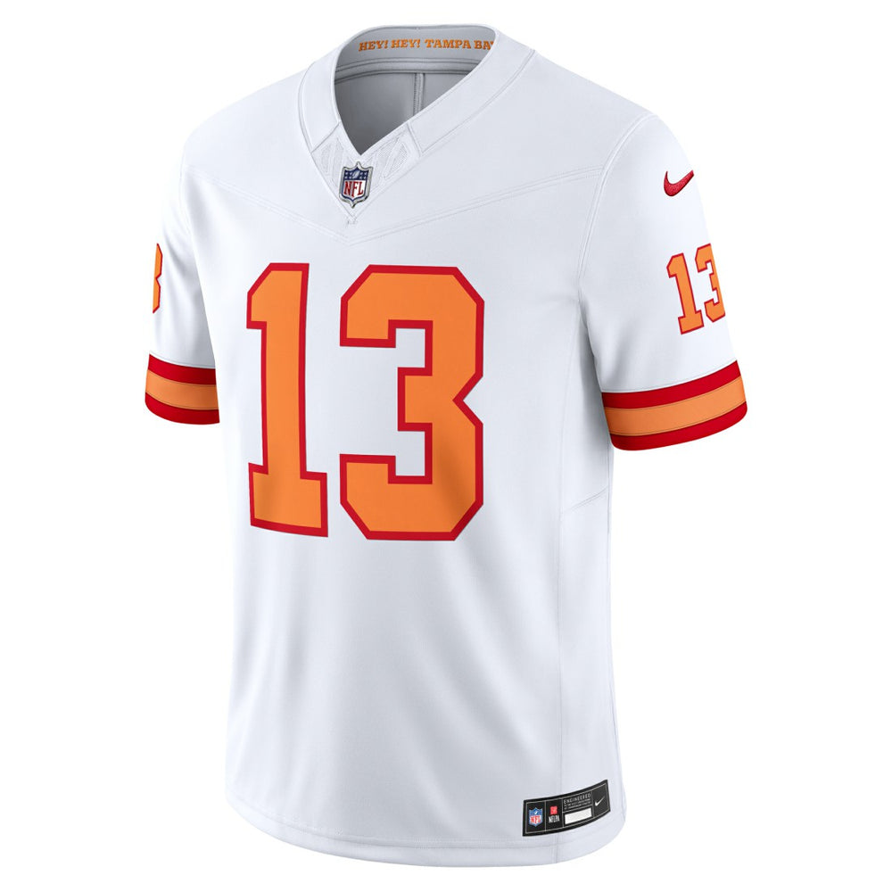 Mike Evans '76 Tampa Bay Buccaneers Vapor F.U.S.E. Player Limited Jersey - White