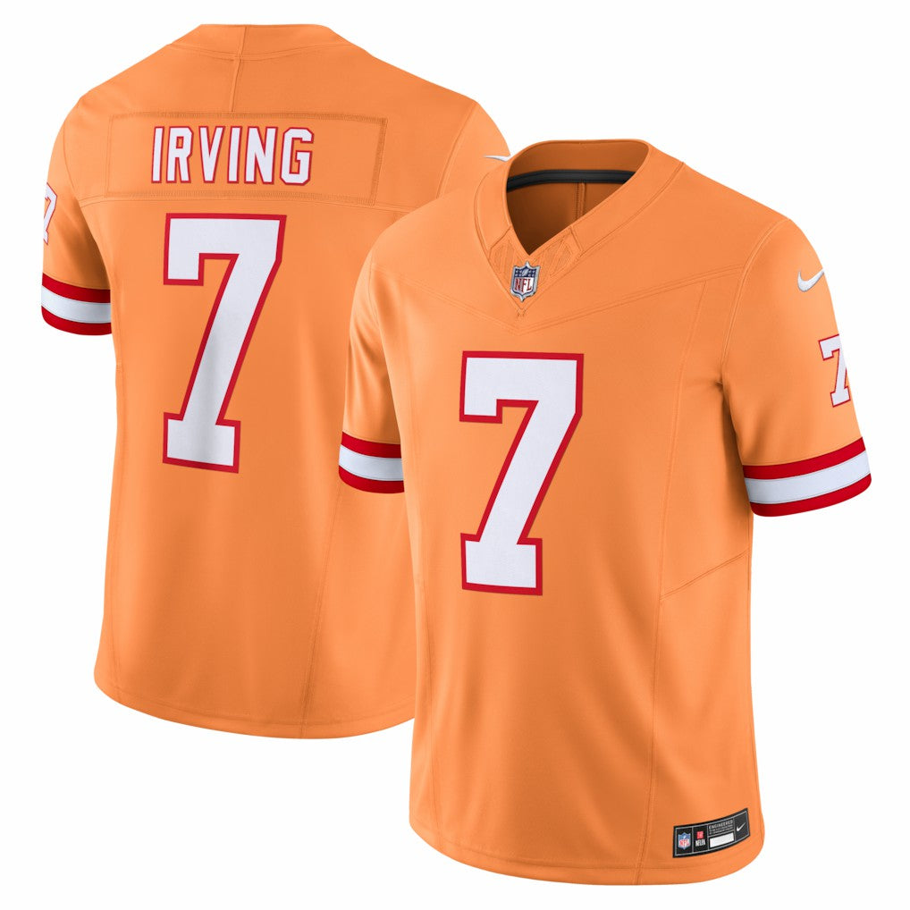 Bucky Irving Tampa Bay Buccaneers Alternate 2 Throwback Vapor F.U.S.E. Limited Jersey - Orange