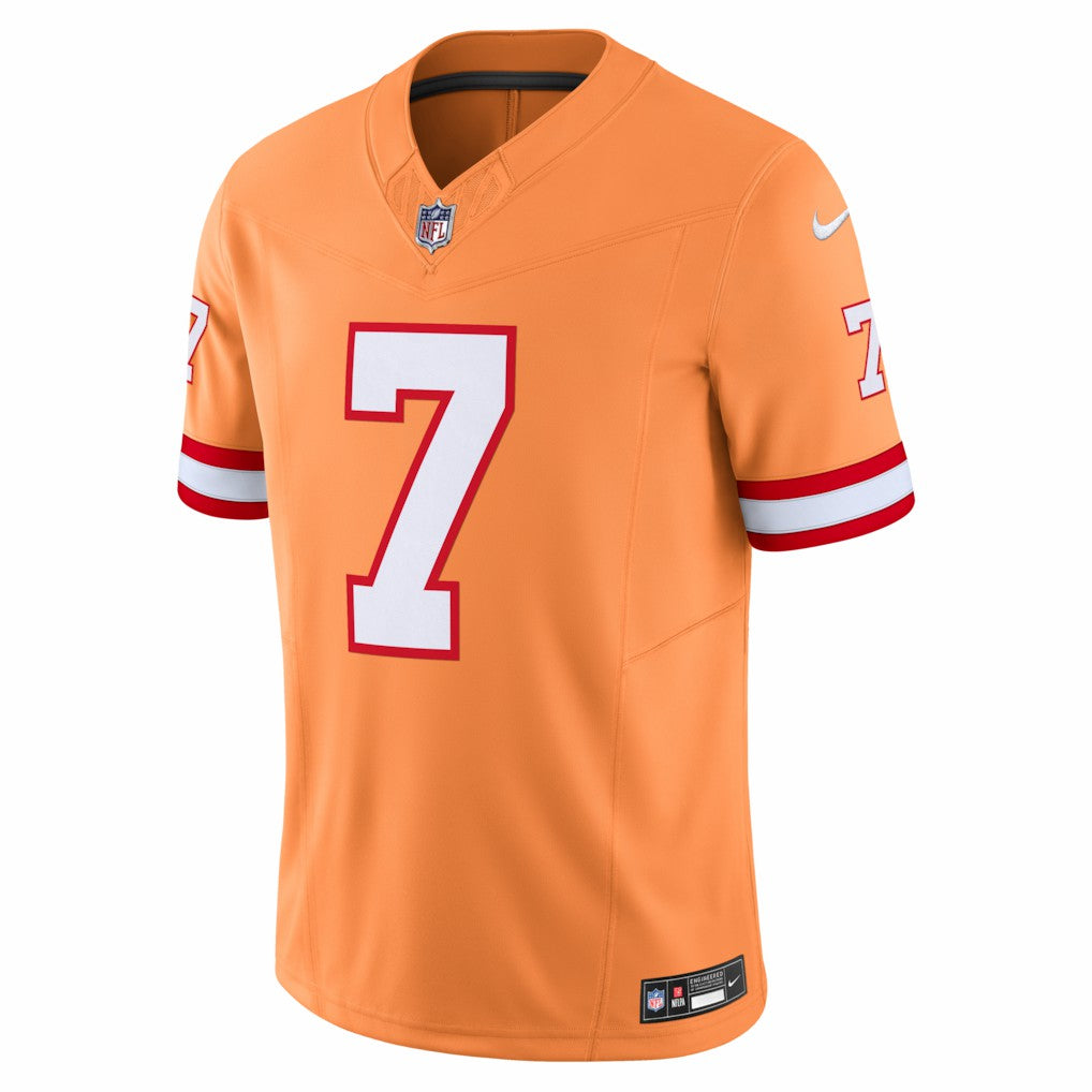 Bucky Irving Tampa Bay Buccaneers Alternate 2 Throwback Vapor F.U.S.E. Limited Jersey - Orange