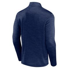 Minnesota Twins Fundamentals Quarter-Zip Pullover Heather Navy