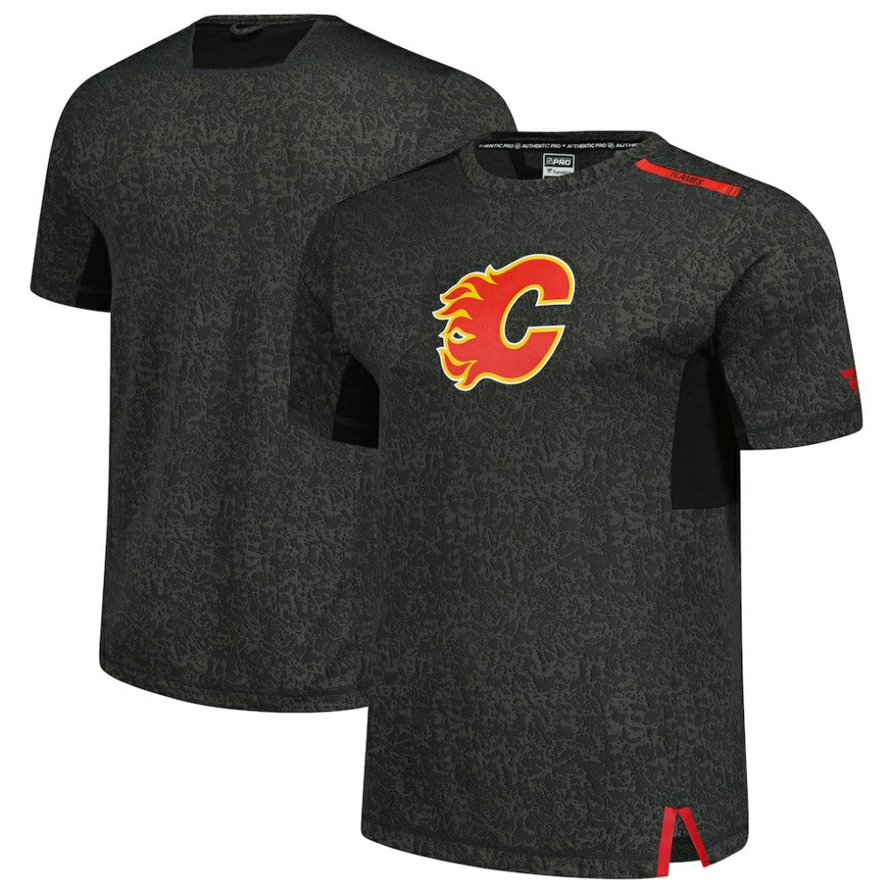 Calgary Flames Fanatics Authentic Pro Performance T-Shirt Black