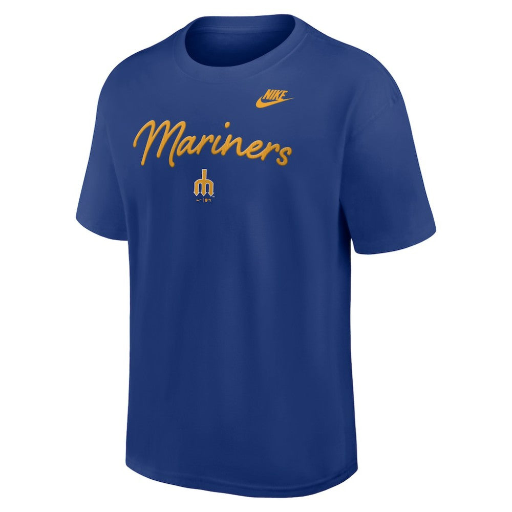 Seattle Mariners Cooperstown Collection Max90 T-Shirt Royal | Nike