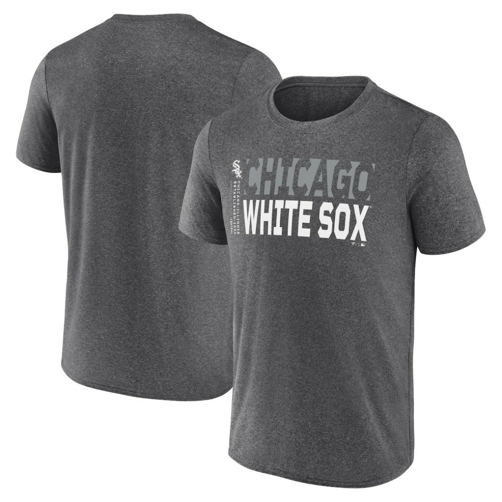 Chicago White Sox Fundamentals Shoot For The Sky T-Shirt Heather Charcoal