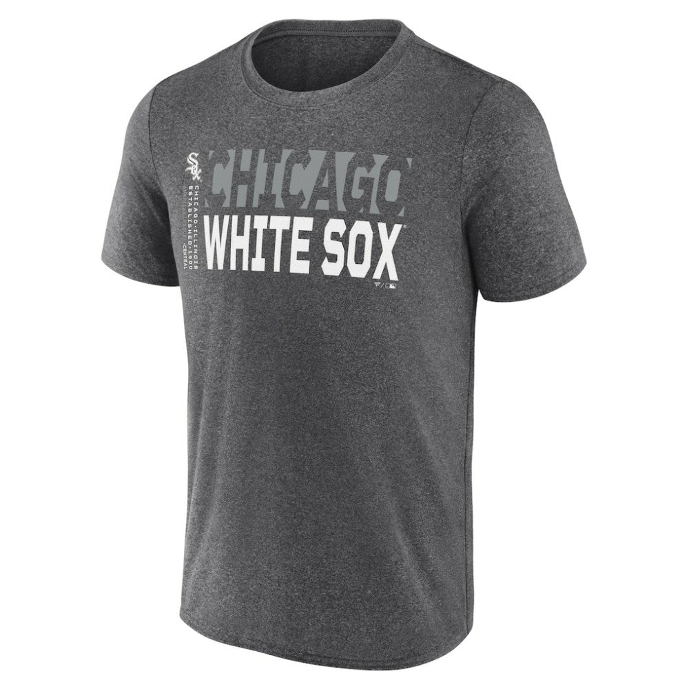 Chicago White Sox Fundamentals Shoot For The Sky T-Shirt Heather Charcoal