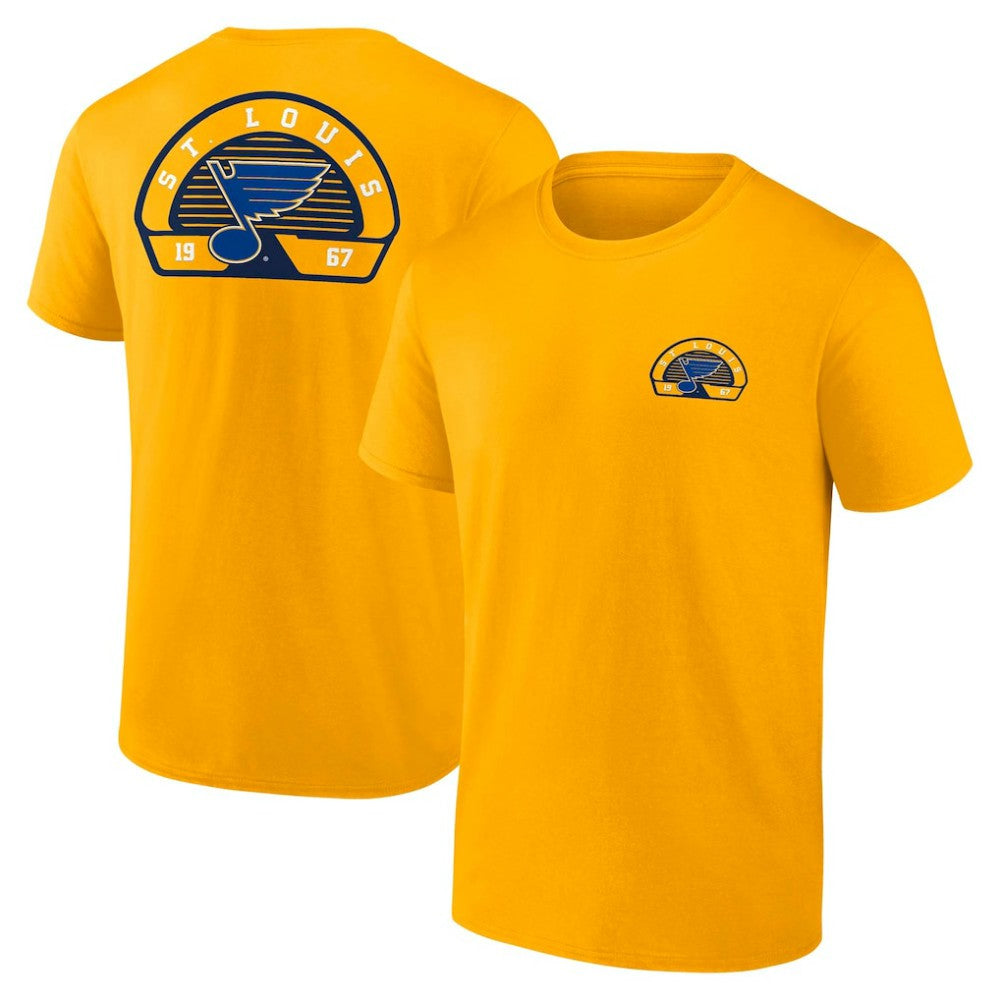 St. Louis Blues Fanatics Valor T-Shirt Gold