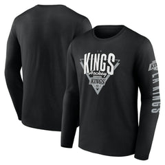 Los Angeles Kings Fanatics Headline Long Sleeve T-Shirt Black