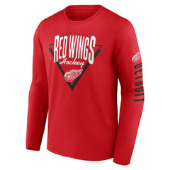 Detroit Red Wings Fanatics Headline Long Sleeve T-Shirt Red