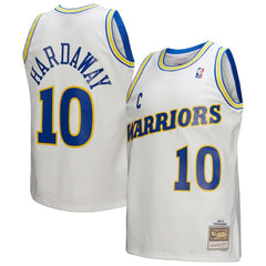 Tim Hardaway Golden State Warriors Hardwood Classics 1990/91 Swingman Jersey sale - White