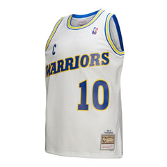 Tim Hardaway Golden State Warriors Hardwood Classics 1990/91 Swingman Jersey sale - White