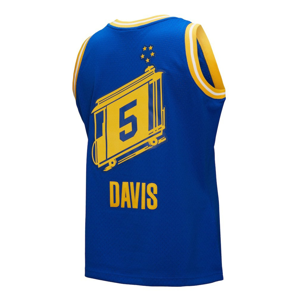 Baron Davis Golden State Warriors Hardwood Classics 2004/05 Swingman Jersey - Royal