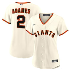 Willy Adames San Francisco Giants Women's Home Replica Jersey Cream | Nike