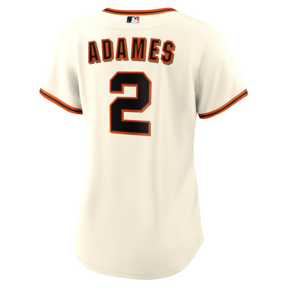 Willy Adames San Francisco Giants Women's Home Replica Jersey Cream | Nike