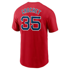 Garrett Crochet Boston Red Sox Fuse Name & Number T-Shirt Red | Nike