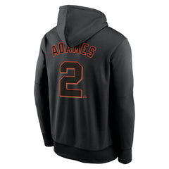 Willy Adames San Francisco Giants Name & Number Performance Pullover Hoodie Black | Nike