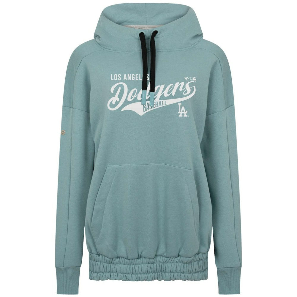 Los Angeles Dodgers Levelwear Women's Waterfall Glide Pullover Hoodie Blue