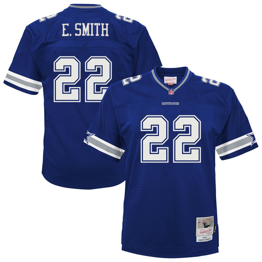Emmitt Smith Dallas Cowboys Preschool 1996 Retired Player Legacy Jersey - Navy cheap