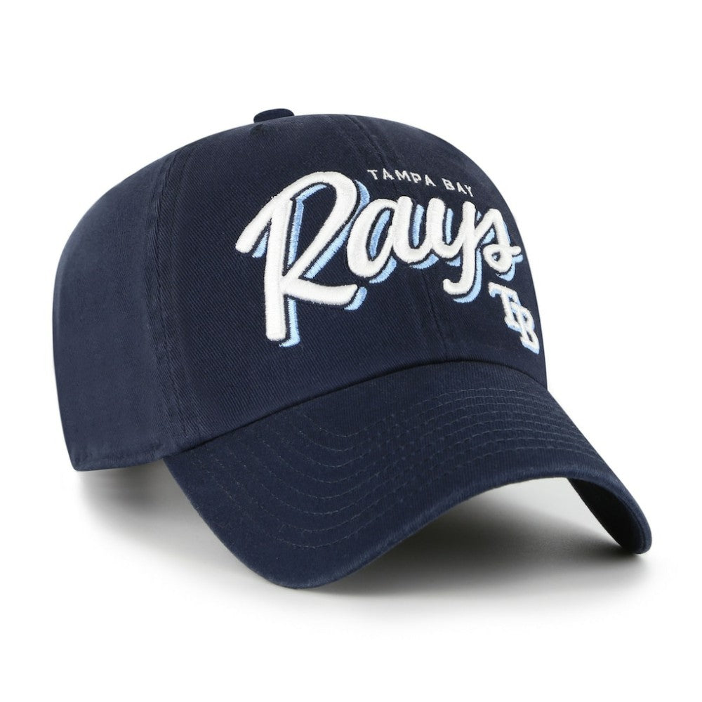 Tampa Bay Rays Women's Ariana Clean Up Adjustable Hat Navy | 47 brand