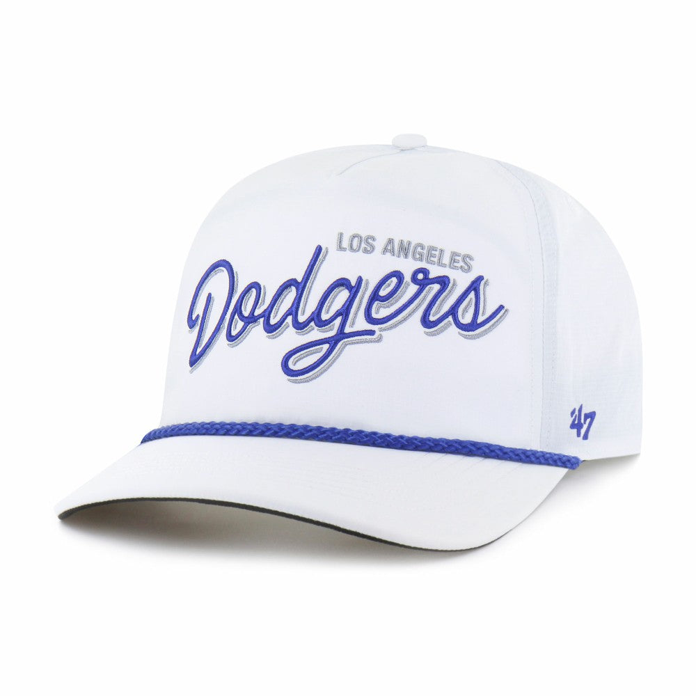 Los Angeles Dodgers Brrr Fairway Hitch Adjustable Hat White | 47 brand
