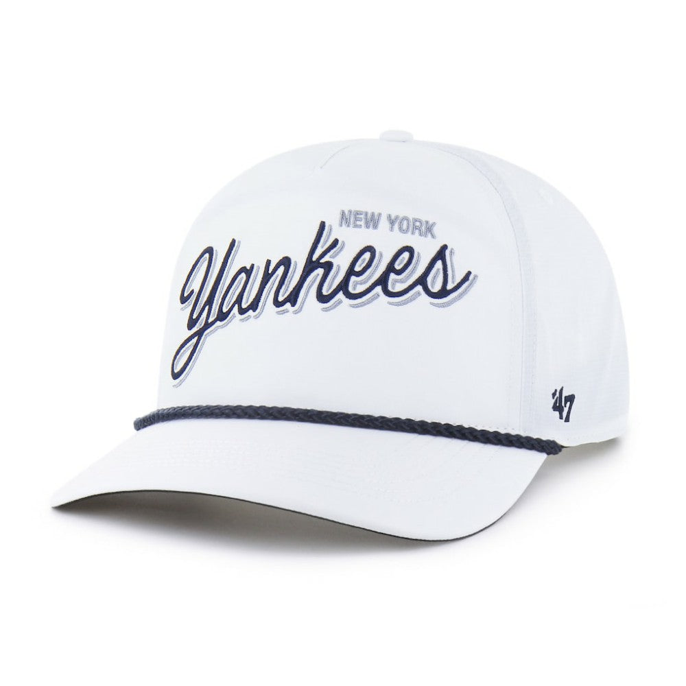 New York Yankees Brrr Fairway Hitch Adjustable Hat White | 47 brand
