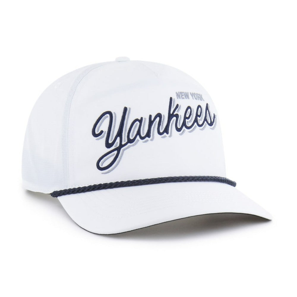 New York Yankees Brrr Fairway Hitch Adjustable Hat White | 47 brand
