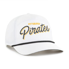 Pittsburgh Pirates Brrr Fairway Hitch Adjustable Hat White | 47 brand