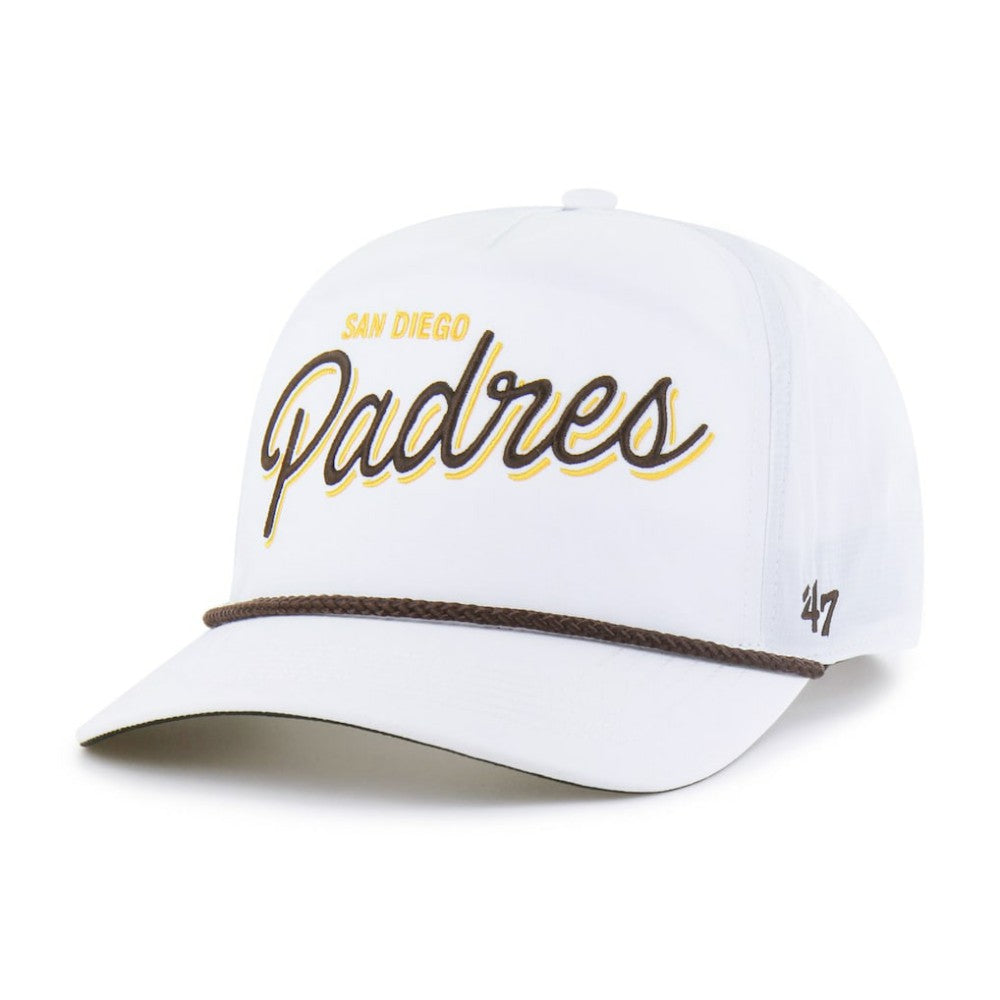 San Diego Padres Brrr Fairway Hitch Adjustable Hat White | 47 brand