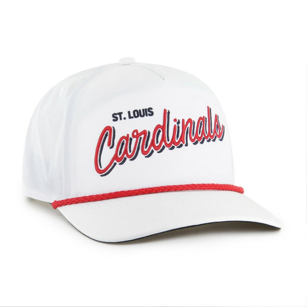 St. Louis Cardinals Brrr Fairway Hitch Adjustable Hat White | 47 brand